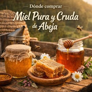 Lee más sobre el artículo Dónde comprar miel pura y cruda de abeja