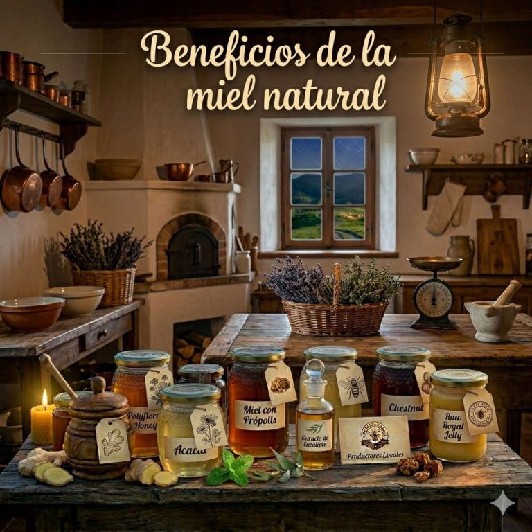 Beneficios de la miel natural 🍯 Propiedades y usos reales