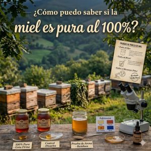 Lee más sobre el artículo ¿Cómo puedo saber si la miel es pura al 100%?