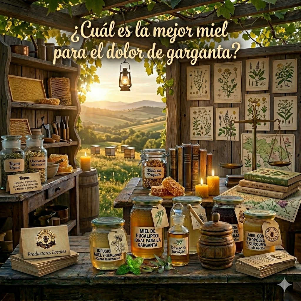 Lee más sobre el artículo ¿Cuál es la mejor miel para el dolor de garganta?