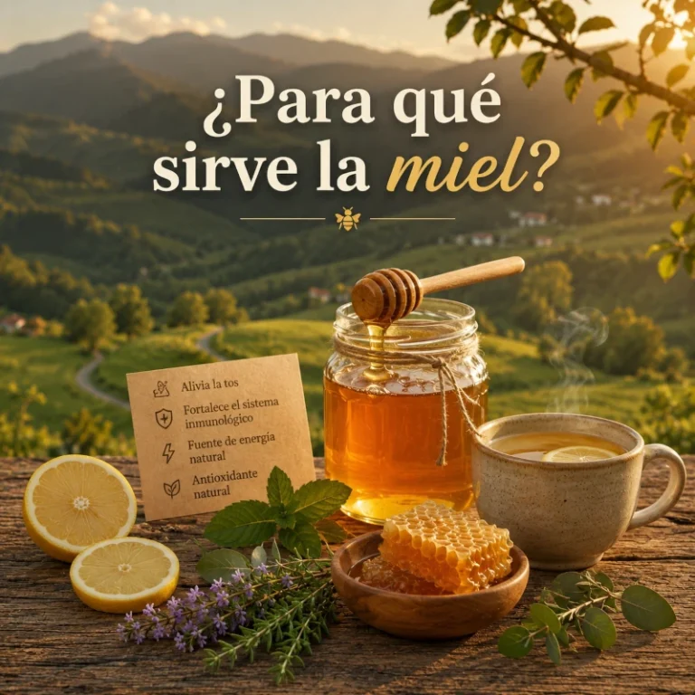 ¿Para qué sirve la miel?